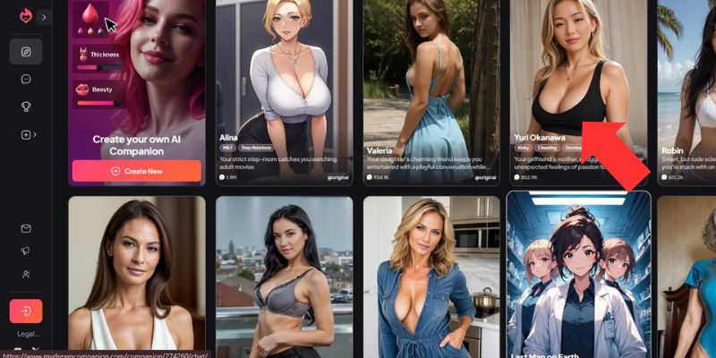 Pasul 1 Alege personajul cu care vrei să porți o conversație