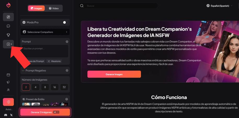 Pasul 1 Faceți clic pe ”Generare” în meniul din stânga