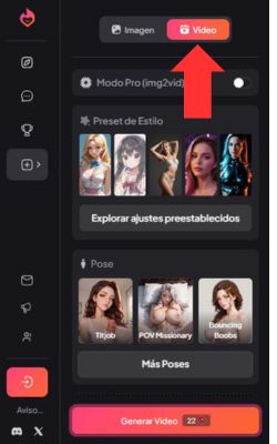 Pasul 2 Selectați ”Video” în partea de sus