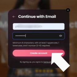 Pasul 3 Adresă de e-mail și parolă