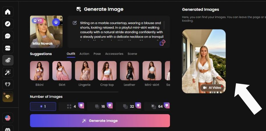 Pasul 6 Inspectați imaginea generată